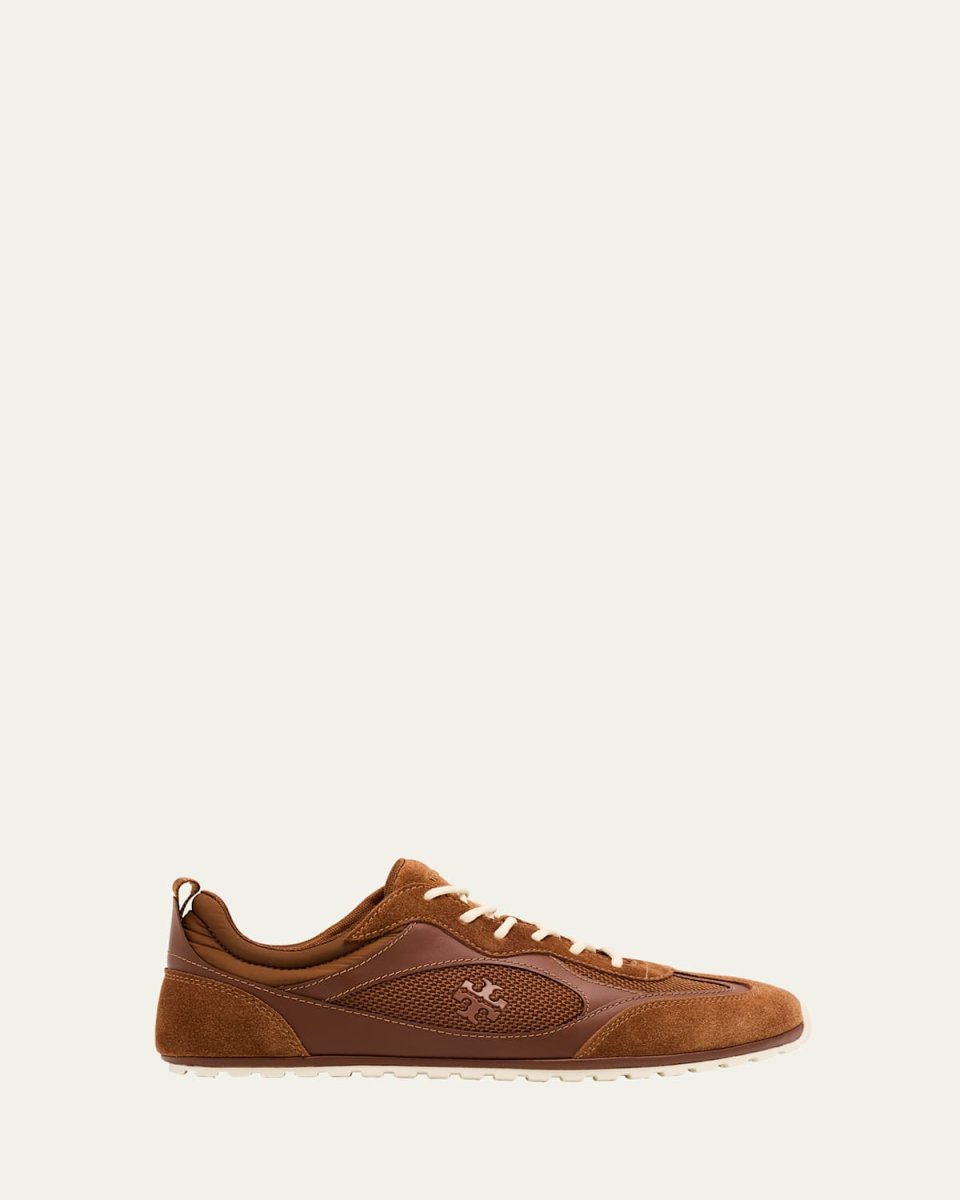 Field Leather and Suede Low-Top Sneakers